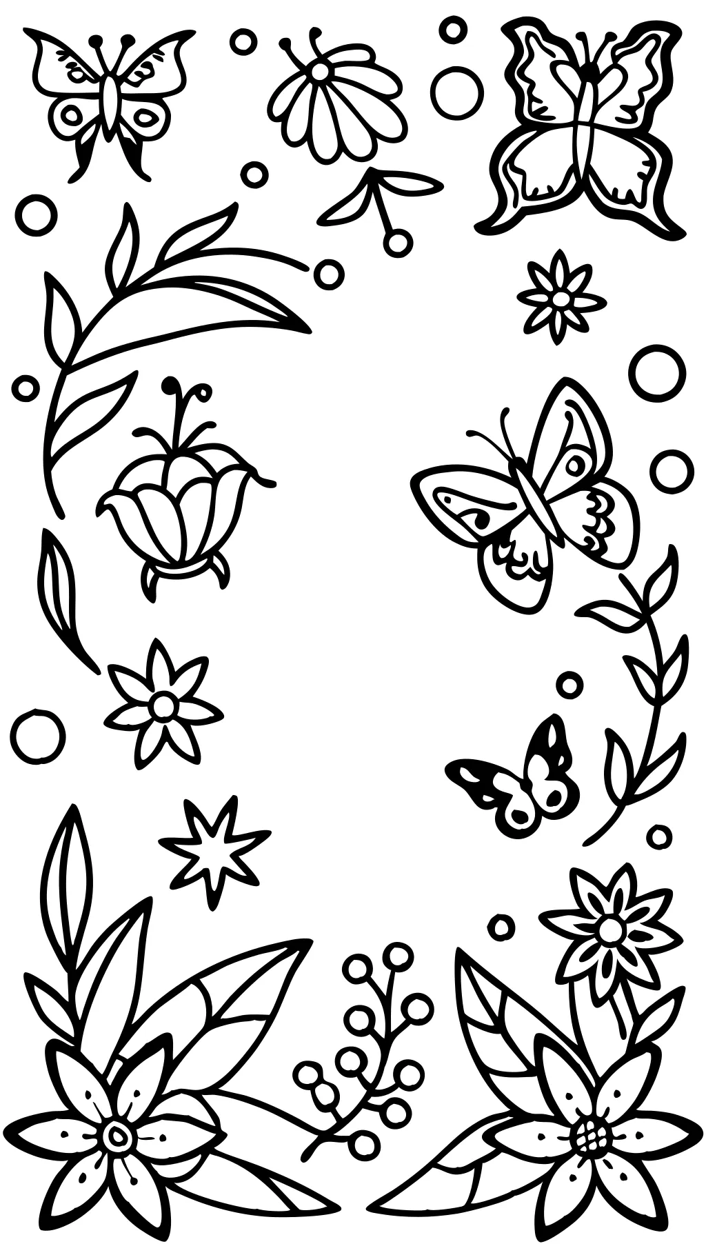 coloring border pages